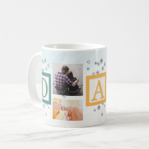 Moderne beste DAD-script Simple3 Photo Collage Koffiemok