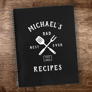 Moderne, BESTE DAD VAN Rustic OOIT Cool Retro Reci Notitieboek