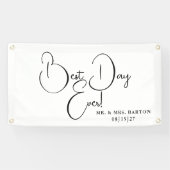 Moderne beste dag ooit auto banner (Horizontaal)