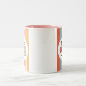 Moderne beste Gigi ooit Schattigee Retro oma Tweekleurige Koffiemok (Center)