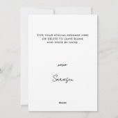 Moderne beste koppels ooit Instagram fotocollage Feestdagenkaart (Achterkant)