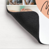 Moderne beste mam ooit 4 foto muismat (Hoek)