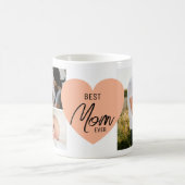 Moderne beste mam ooit foto koffiemok (Center)