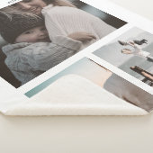 Moderne beste mama ooit | Fotocollage Sherpa Deken (3/4)