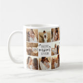 Moderne Beste Mama Ooit Multi Photo Collage Keepsa Koffiemok (Links)