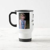 Moderne beste mammie ooit twee fotocollage reisbeker (Links)