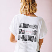 Moderne beste moeder ooit 8 Foto Funny Letter Wome T-shirt