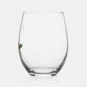 Moderne beste moeder ooit kolibrie wijnglas zonder voet (Links)