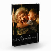 Moderne Beste Oma Ooit Aangepast Fotocadeau Fotoblokken (Links)