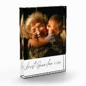 Moderne Beste Oma Ooit Aangepast Fotocadeau Fotoblokken (Links)