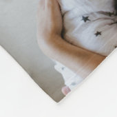 Moderne beste oma ooit fotocollage fleece deken (Hoek)