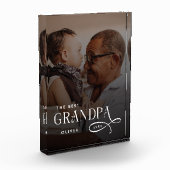 Moderne Beste Opa Ooit Foto Gepersonaliseerde Cade (Links)