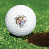 Moderne BESTE OPA VOLGENS PAR Foto Golfballen