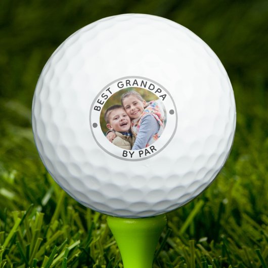 Moderne BESTE OPA VOLGENS PAR Foto Golfballen
