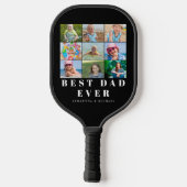 Moderne Beste Pap 9 Fotonaam Pickleball Paddle (Achterkant)