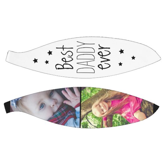 Moderne beste papa met ster-foto Basketball Basketbal (Panelen)