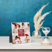 Moderne 'Beste papa ooit' Aangepast 4 Foto Fotoplaat (Insitu)