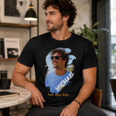 Moderne Beste Papa Ooit Aangepaste Foto Vaderdag T-shirt