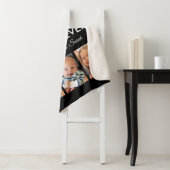 Moderne beste papa ooit aangepaste vader foto coll sherpa deken (In situ)