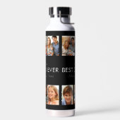 Moderne beste papa ooit aangepaste vader foto coll waterfles (Links)