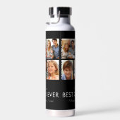 Moderne beste papa ooit Aangepaste vader foto coll Waterfles (Rechts)