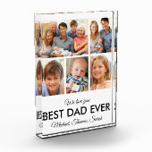 Moderne beste papa ooit aangepaste vaders fotocoll fotoblokken (Links)