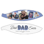 Moderne “Beste papa ooit” basketbal cadeau (Panelen)