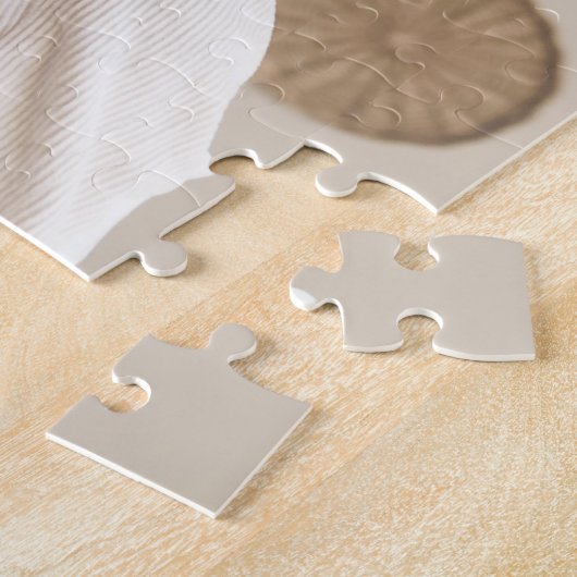 Moderne beste papa ooit foto legpuzzel (Zijkant)