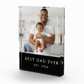 Moderne beste papa ooit fotoblokken (Rechts)