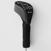Moderne Beste Papa Ooit Golfheadcover (Schuin)