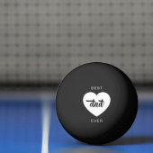 Moderne Beste Papa Ooit Hart Pingpongbal (Net)