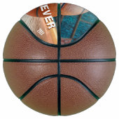 Moderne Beste Papa Ooit Vader Afbeelding Basketbal (Rechts)