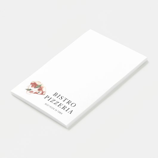 Moderne beste pizza in de stad Professional Post-it® Notes (Schuin)