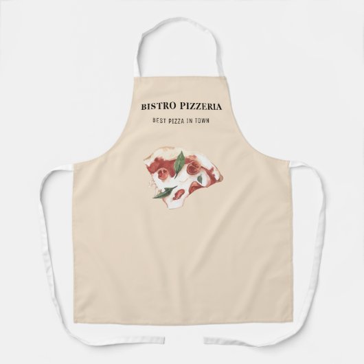 Moderne beste pizza in de stad Professional Schort (Voorkant)