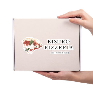 Moderne beste pizza in de stad Professional Sticker
