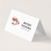 Moderne beste pizza in de stad Professional Visitekaartje (Voorkant)