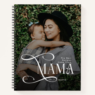 Moderne Beste Recepten Mama Foto Moederdag Cadeau Notitieboek