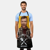 Moderne beste UNCLE ooit - noem foto-Mannen Schort (Gedragen)