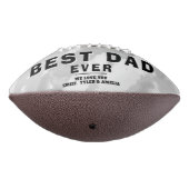 Moderne beste vader ooit familie 3 Foto collage American Football (Gedraaid 270)