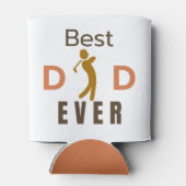 Moderne beste vader ooit Foto Collage Fathers Day Blikjeskoeler (Achterkant)