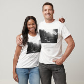 Moderne beste vader ooit Foto Funny Vaderdag T-shirt (Unisex)