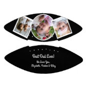 Moderne beste vader ooit fotocollage american football (Panelen)