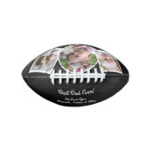 Moderne beste vader ooit fotocollage american football (Voorkant)