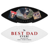 Moderne beste vader ooit vader 3 Foto Collage American Football (Panelen)