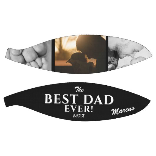 Moderne beste vader op dag van vader 3 Foto Basketbal (Panelen)