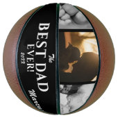 Moderne beste vader op dag van vader 3 Foto Basketbal (Verticaal)