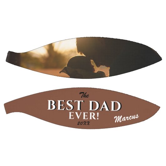 Moderne beste vader op vaderdag Keepasfoto Basketbal (Panelen)