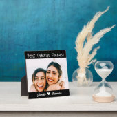 Moderne beste vriend voor altijd aangepaste foto's fotoplaat (Insitu)