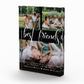 Moderne Beste vrienden 3 Foto Collage & aangepaste (Rechts)