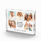 Moderne beste vrienden 5 fotocollage blok (Rechts)